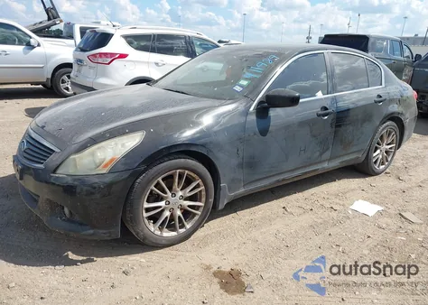 2011 Infiniti G37X из США, поврежденный, VIN JN1CV6AR9BM411989